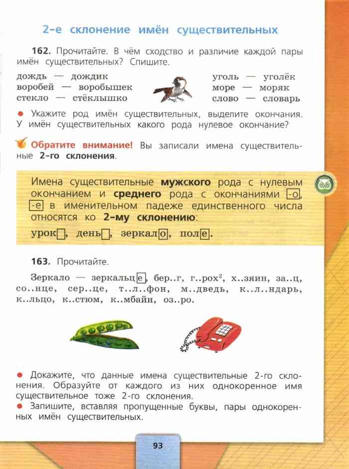 Русский язык 4 класс Учебник Канакина Горецкий часть 1 читать онлайн
